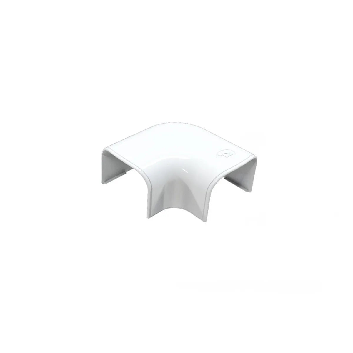 Roh pvc plochý 90° 66x48mm