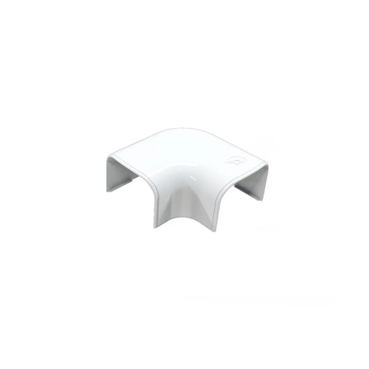 Roh pvc plochý 90° 66x48mm